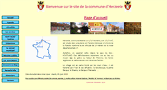 Desktop Screenshot of herzeele.fr