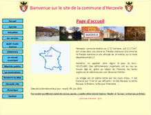 Tablet Screenshot of herzeele.fr